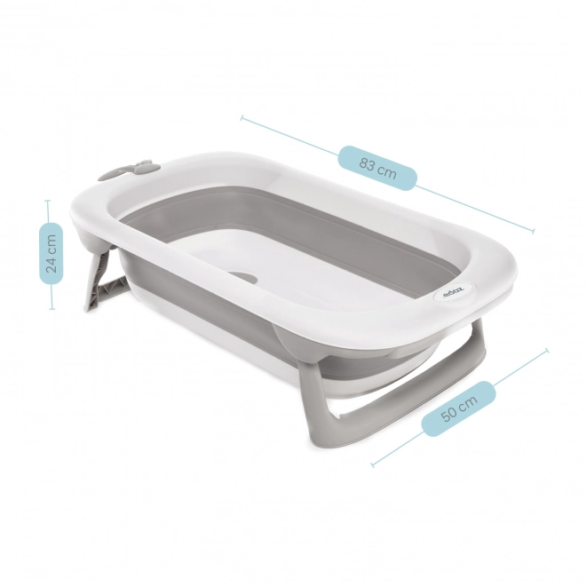 Baby Foldable Bathtub Aquatico, Grey