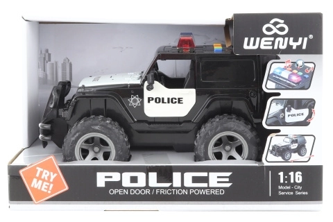 Policejný Jeep na batérie
