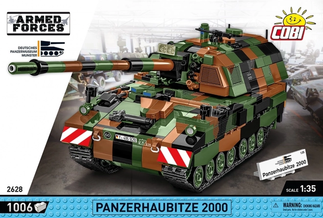 Panzerhaubitze 2000 Building Blocks Set