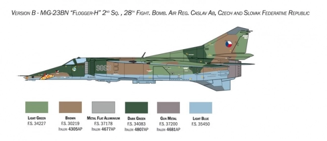 Plastic Model MiG-27/MiG-23BN Flogger 1/48 Scale