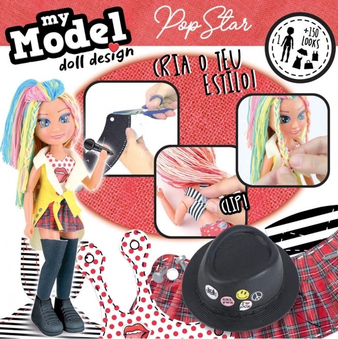 Educa Creative Kit My Model Doll Design: Pop Star