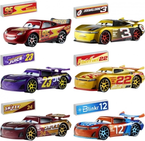 cars disney pixar cars nascar – lightning mcqueen die-cast model 1:55