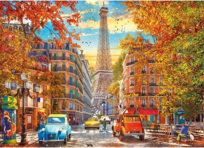 Autumn in Paris 1000 Piece Puzzle - Gibsons