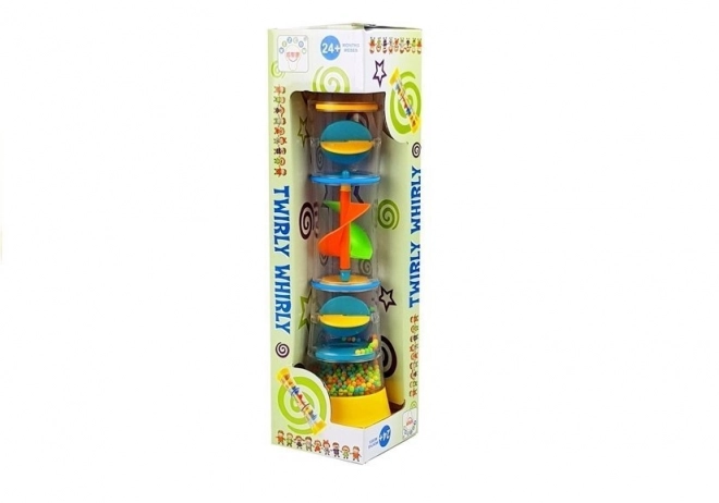 Colorful Toy Rattle Maze with Balls