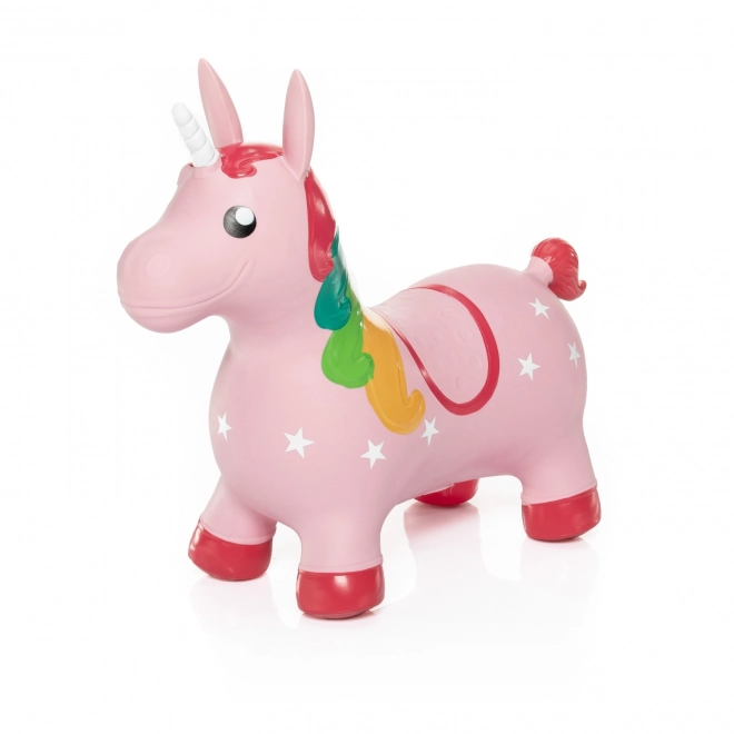 Inflatable Bounce Animal Unicorn Pink