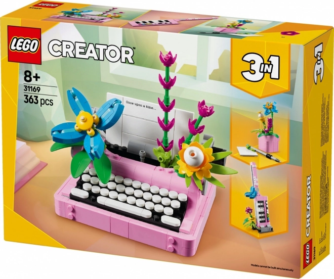 Lego Creator Flower Typewriter