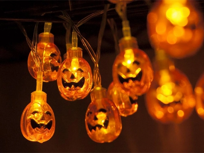 Halloween Pumpkin LED String Lights