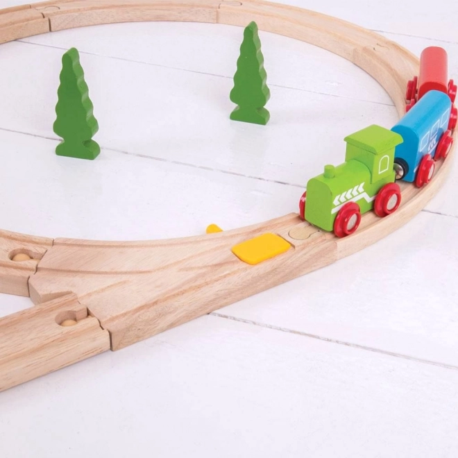 Switch Tracks for Wooden Train Sets