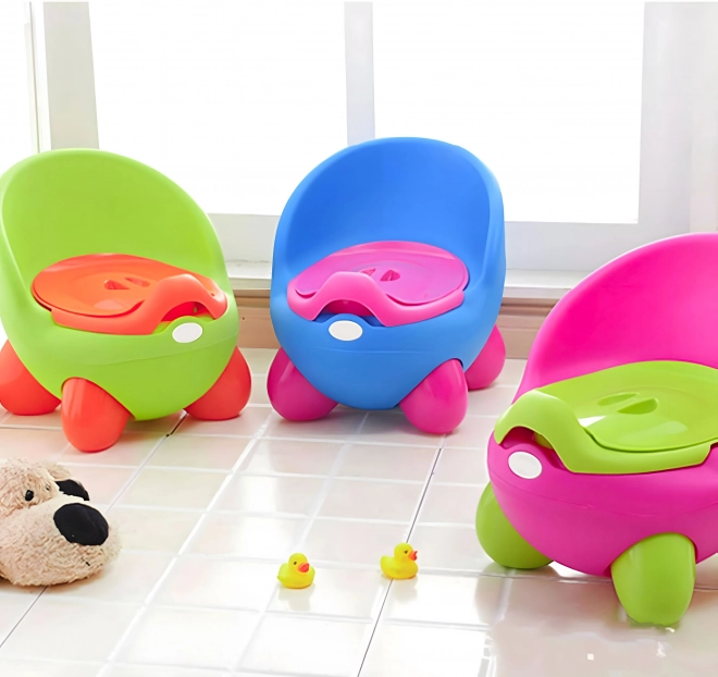 Pink Green Non-slip Children's Potty