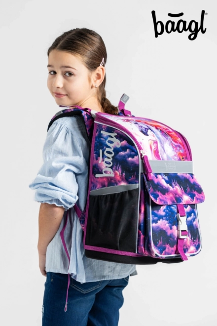 School Backpack Zippy Unicorn Kingdom