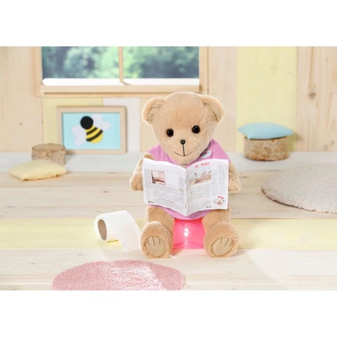 Baby Born Teddy in Pink Outfit