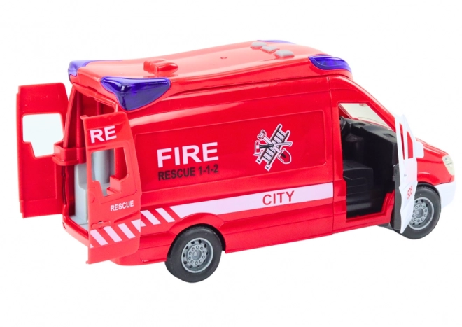 Toy Fire Truck with Lights and Sound