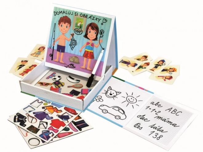 Magnetic Writing Set - Dressing Up