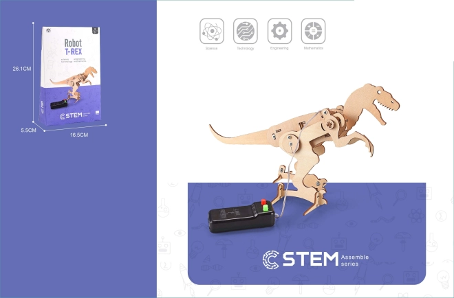 Építőkészlet Dinoszaurusz T-rex