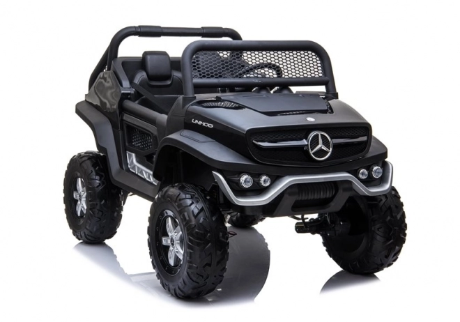 Battery Operated Mercedes Unimog Black