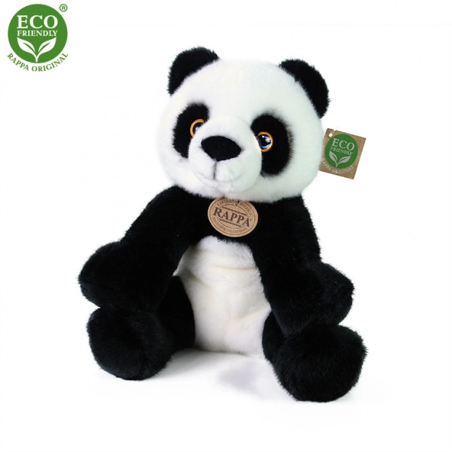 Plush Sitting Panda 27 cm Eco-Friendly