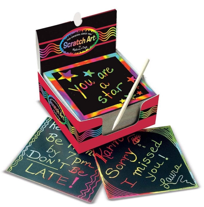 Scratch Art - Engraving Note Set