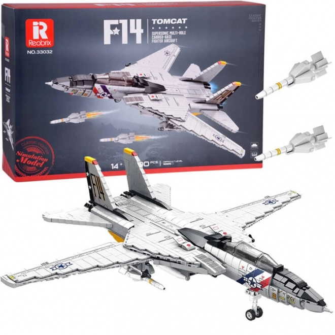 Technical Building Blocks F-14 Tomcat Fighter Jet Set