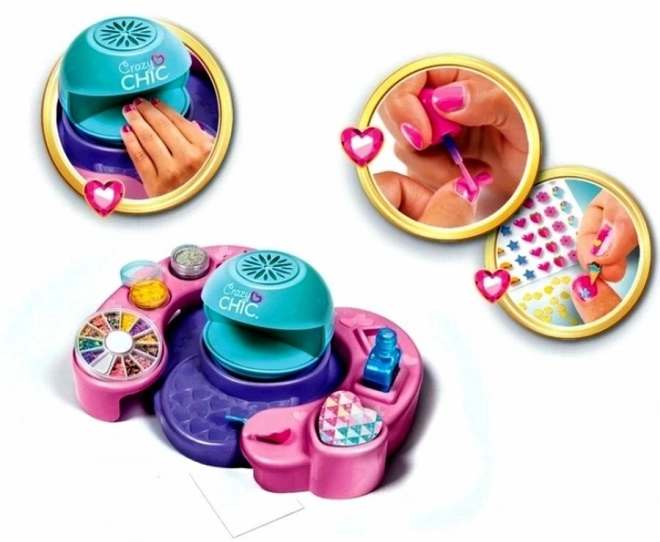 Clementoni Crazy Chic Nail Design Kit