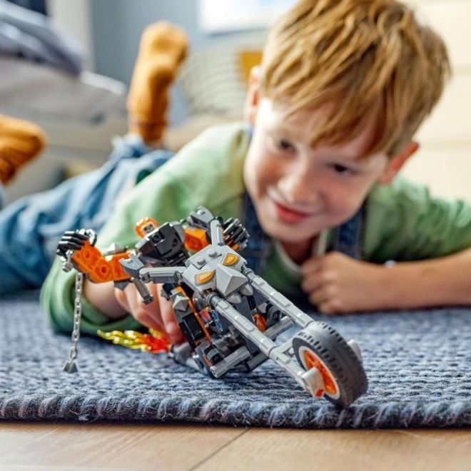 Ghost Rider Robot Suit and Motorcycle