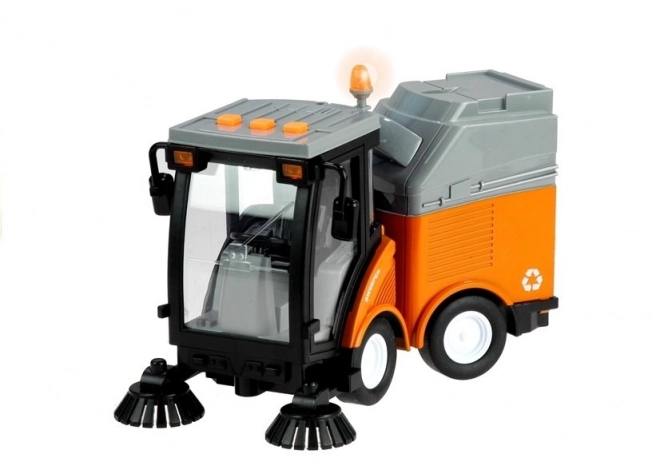 Toy Garbage Truck Sweeper with Sound and Light Effects