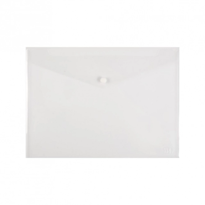 Clear opaline A3 envelope with snap