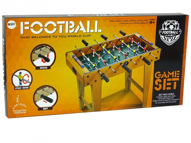 Wooden Tabletop Soccer Game