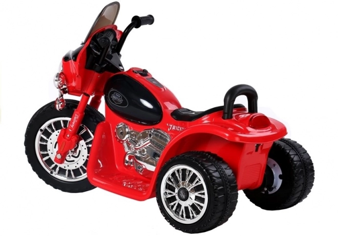 Red Electric Ride-On Motorcycle