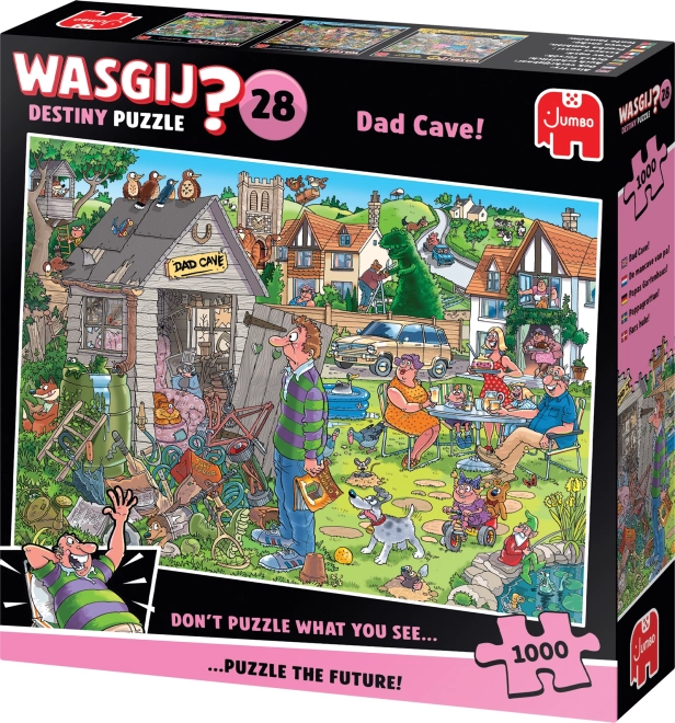 Wasgij Destiny Puzzle: Papas Zufluchtsort 1000 Teile