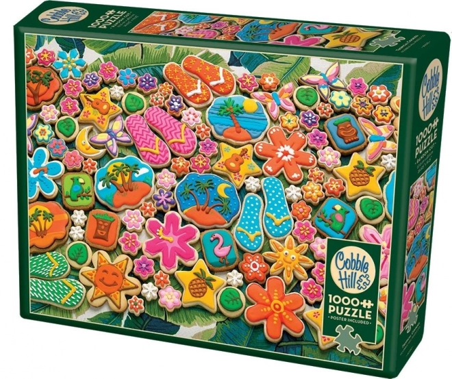 Tropical Cookies Puzzle by Cobble Hill - 1000 Pieces