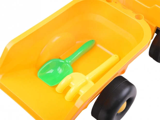 Aanhanger met gereedschap voor creatief spel