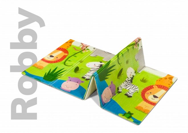 Reversible Play Mat Safari And City Life