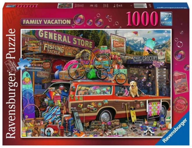 Family Vacation Puzzle 1000 Pieces