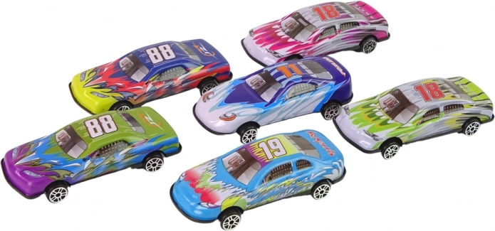 Set de voitures de course