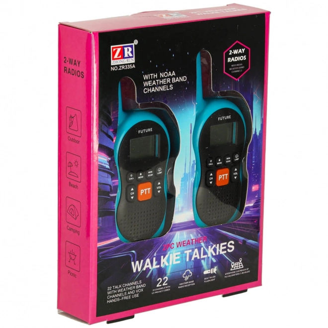 Kids Walkie Talkie Set with 3km Range