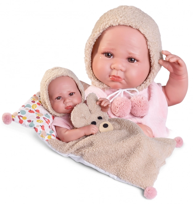 Realistic Baby Doll with Full Vinyl Body - 42 cm