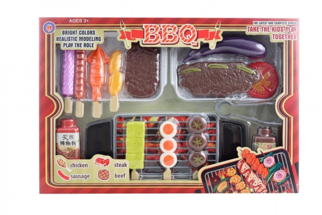 Play Food Set with Grill