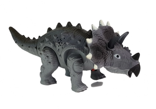 Battery-Powered Triceratops Dinosaur Toy