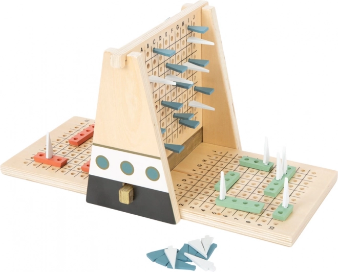 Wooden Battleship Game