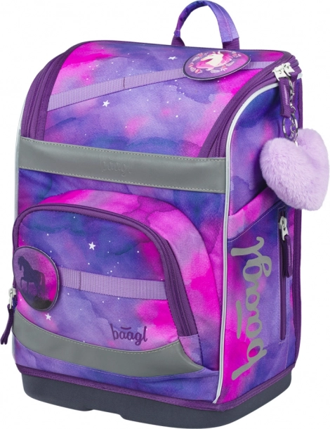 BAAGL set scolastico Zippy plus Cavallo - cartella, astuccio, sacca