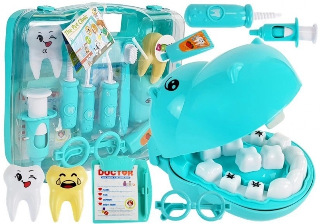 Dentist Kit for Kids with Hippo Toy