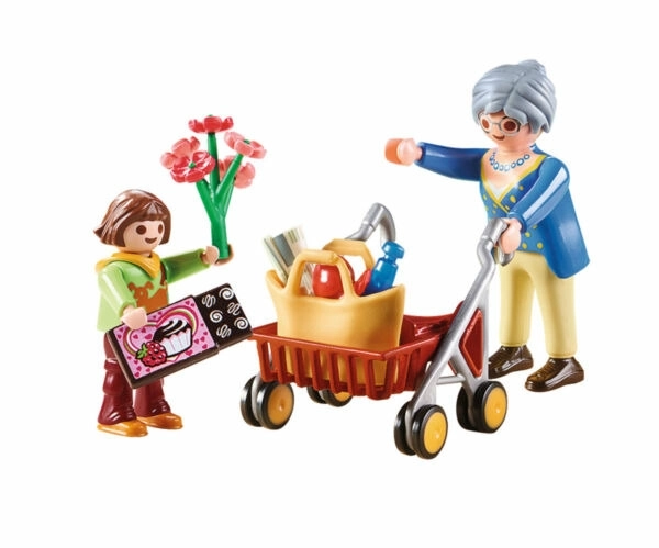 Bedstemor med rollator Playmobil