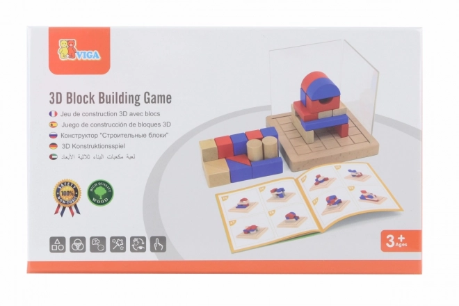 Wooden 3D Building Kit