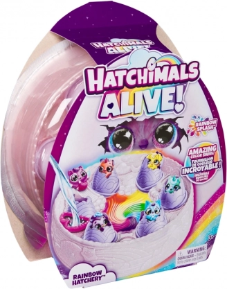 Szivárványos játék készlet Hatchimals