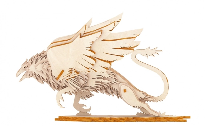 Woodcraft Wooden 3D Puzzle Griffin