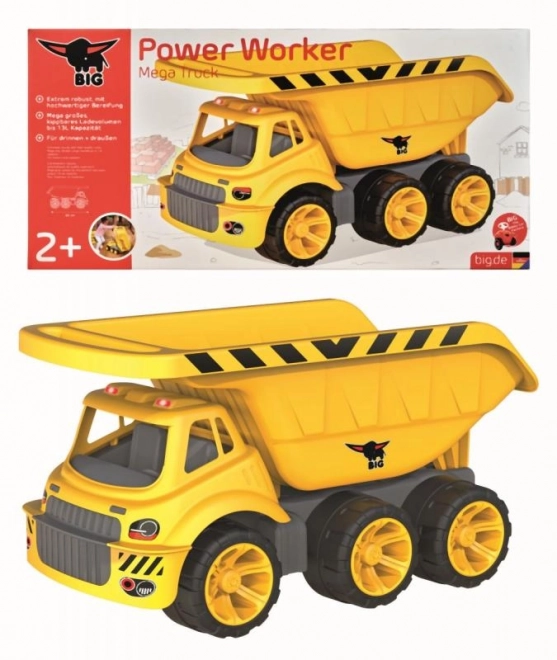 Big Power Worker Mega Dump Truck