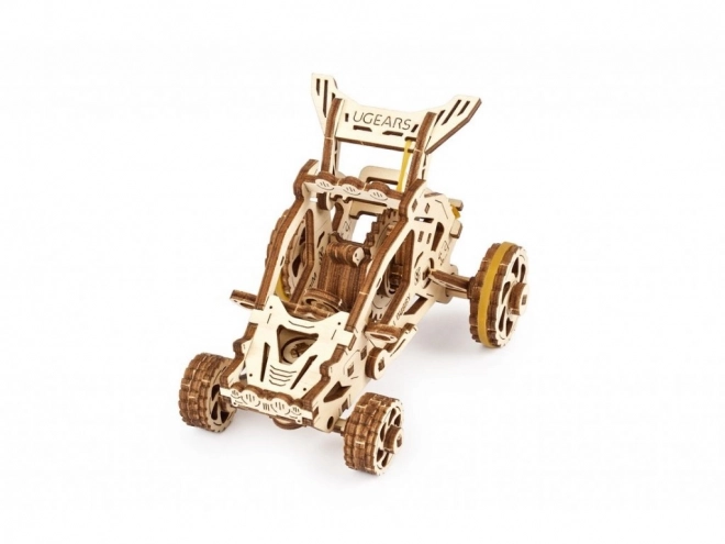 Ugears 3D Wooden Mechanical Puzzle Mini Buggy