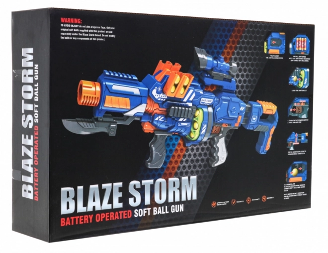 Teen Toy Gun Blaze Storm with Foam Darts