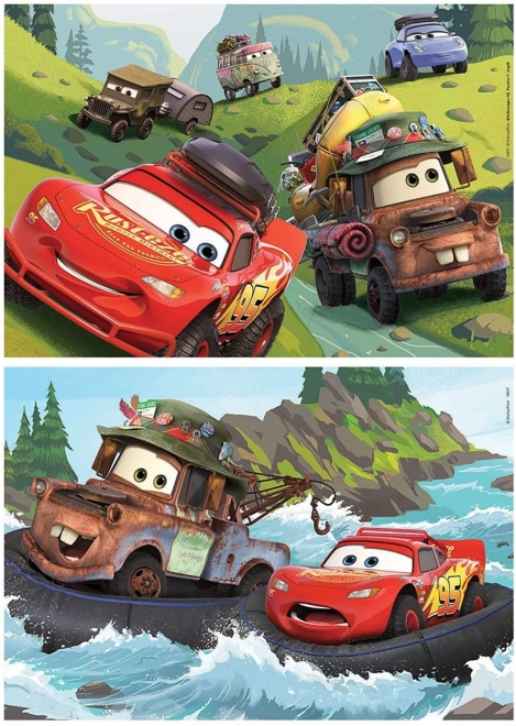 Wooden Puzzles Cars from EDUCA 2x25 Pieces