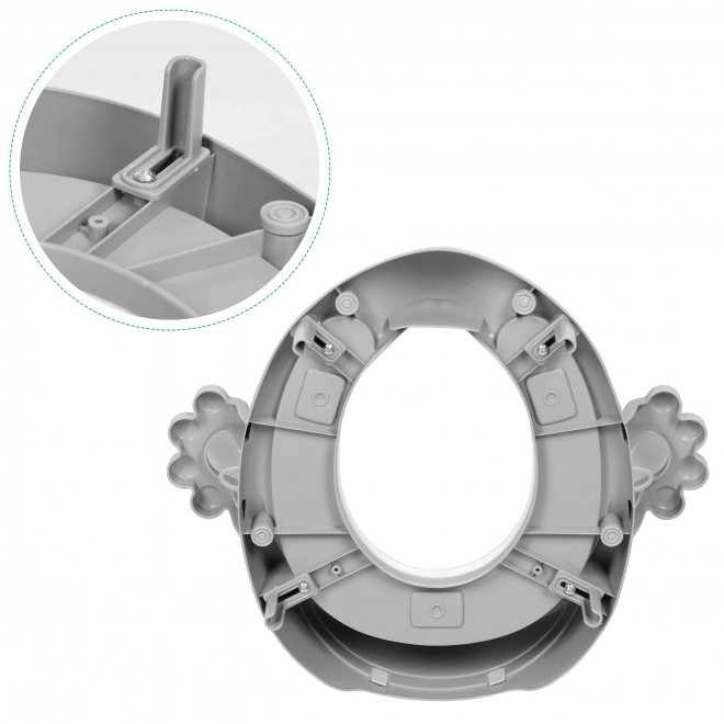 Children's Toilet Seat with Handles and Soft Cushion - ECOTOYS